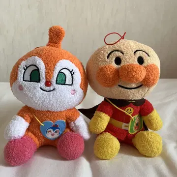 호빵맨 봉제 인형 키링 참 짤랑이