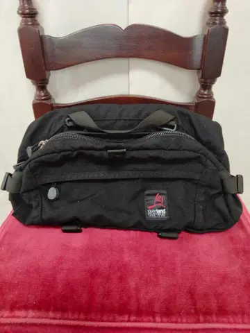 오버랜드 폴리에스테르 숄더백 MADE IN USA 블랙 정품