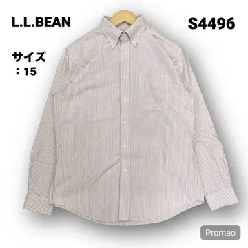 [즉시 구매 OK] L.L.BEAN 옥스퍼드 스트라이프 셔츠 사이즈 15