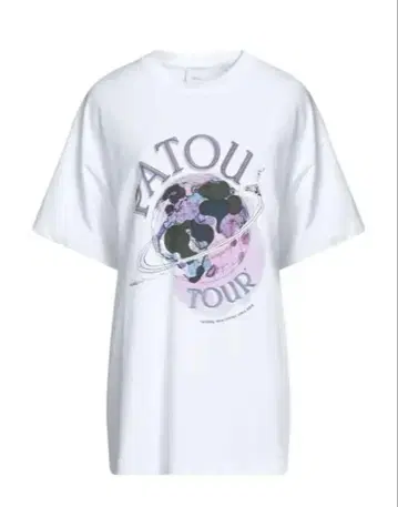PATOU TOUR T셔츠 XS 화이트