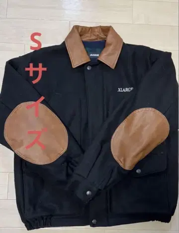 XLARGE 엑스라지 울 워크 자켓 S 자수 로고 블랙