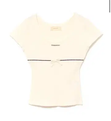 오늘 발송 andmary Putty ribbon tops