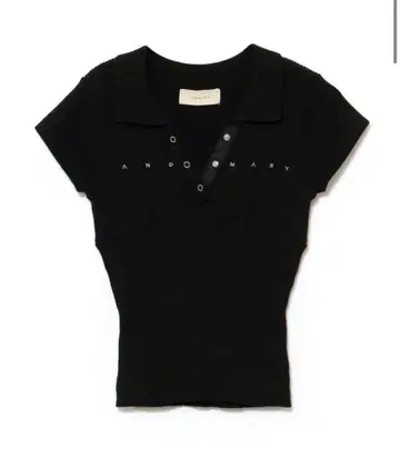 오늘 발송 andmary Lindsay logo tops