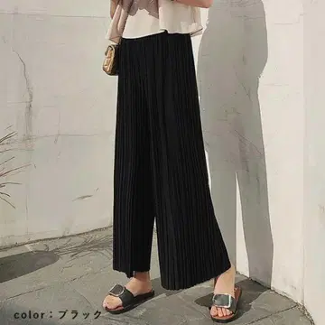 세련된 편안함, 넉넉한 롱 기장 허리밴딩으로 깔끔하게