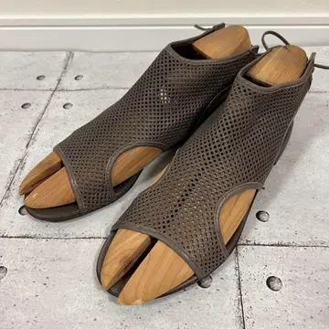 J.CREW 이탈리아제 샌들 메쉬 가죽 어퍼 10 여름 27cm