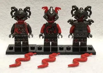 레고 (LEGO) 정품 닌자고 뱀뱀족 3개 미니 피규어