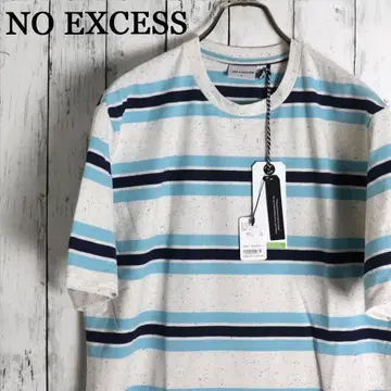 택 포함 새상품 오란다 NO EXCESS 노엑세스 보더 무늬 티셔츠