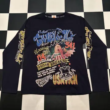 USAVICH glitter print t-shirt