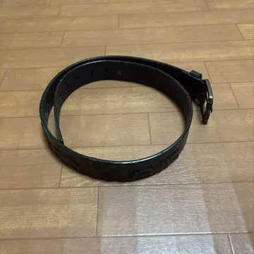 Calvin Klein 블랙 가죽 벨트