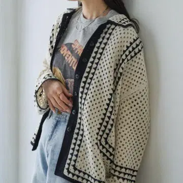 퓨어세신 크로셰 가디건