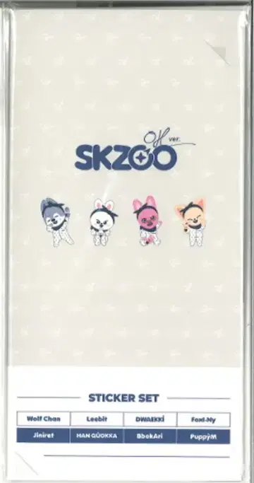 StrayKids SKZOO OH ver. 스티커 세트