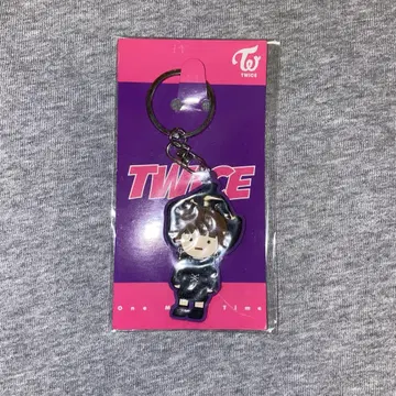 TWICE one more time 러버 키링 정연