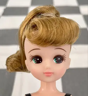 리카짱 캐슬 인형 교실 리카짱 오타노시미 인형 포니테일 금발