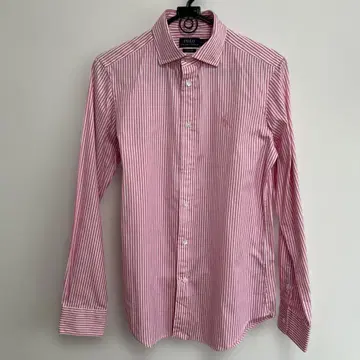RALPH LAUREN 스트라이프 핑크 스트라이프 셔츠