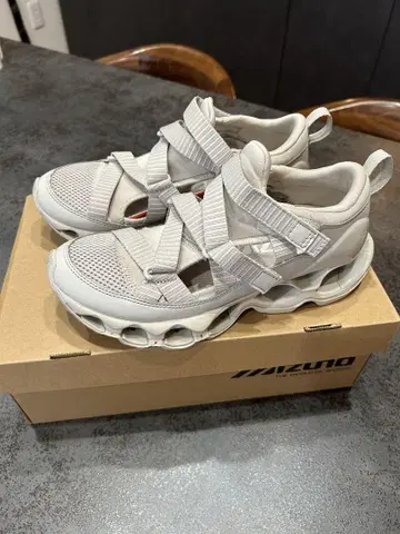 MIZUNO WAVE PROPHECY Strap WHITE 스니커즈