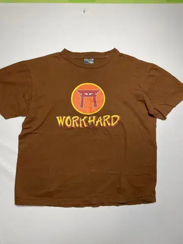 WORKHARD T셔츠 브라운