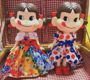 미사용 새상품 후지야 밀키 페코짱 인형