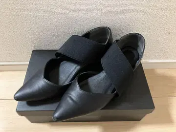 안티카 뛸 수 있을 정도로 편안한 로우힐 고어 펌프스 블랙 M 사이즈