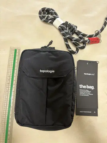 topologie 숄더백 블랙