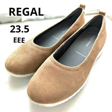 Regal walker 베이지 스웨이드풍 슬립온 3E 폭넓은 타입