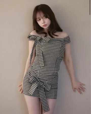 오늘 발송 andmary Ruban ribbon set up beige