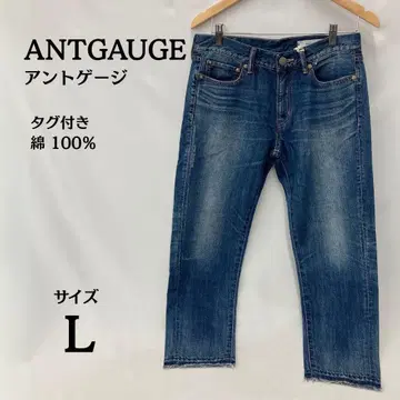 택 포함 새상품 앤트게이지 ANTGAUGE 스키니 보이프렌드 청바지 L