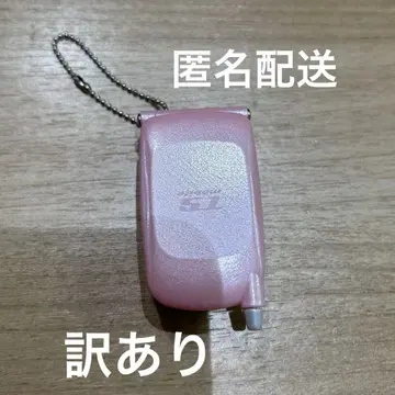추억의 폴더폰 마스코트 핑크 녹음 재생 가챠가챠 폴더폰