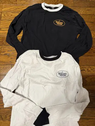 VOLCOM 2매 세트 Cognac Long Sleeve Tee 롱T