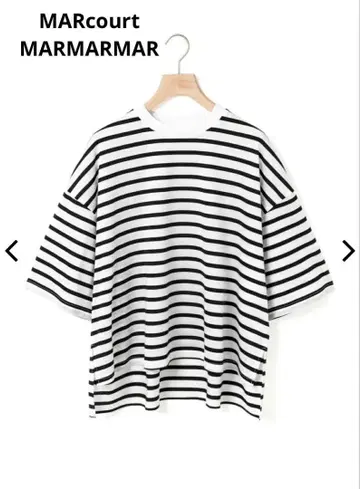 새상품급 25SS MARcourt MARMARMAR 크루넥 와이드 T셔츠