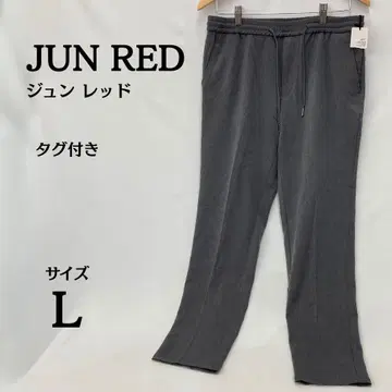 미사용 새상품 준레드 JUN RED 그레이 L 사이즈 팬츠 택 포함