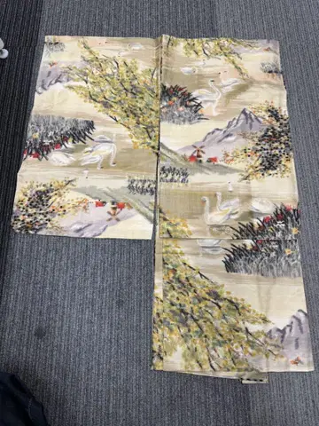 미사용품 백조 디자인 겉옷