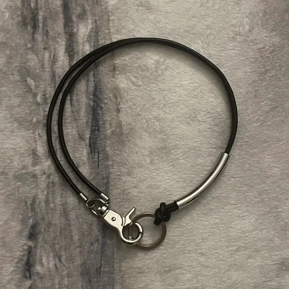 SAGEGASAGE☆3way Leather Necklace (All Black) SAGEGA 3way Leather Necklace (All Black) | International Store