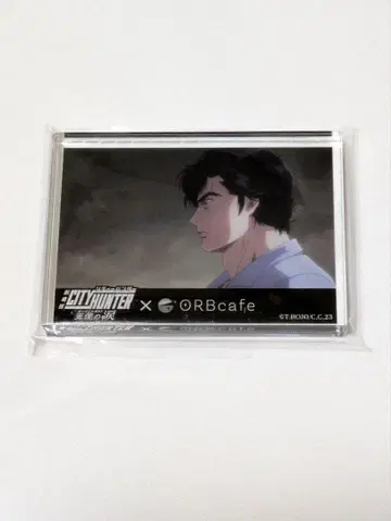 극장판 시티헌터 천사의 눈물 귀중! ORB 카페 아크릴 블록 1