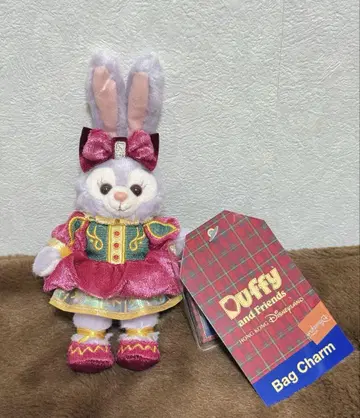 홍콩 디즈니랜드 스텔라루 인형 배지 백참