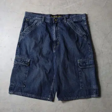 NAUTICA JEANS 노티카 하프 팬츠 데님 디자인 W36