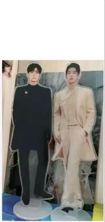 bjyx 샤오잔 왕이보 초대형 30cm 아크릴 스탠드 2점