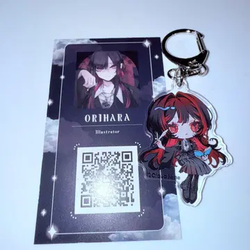 시부야 109 이치마루나인 아크릴 키링 ORIHARA