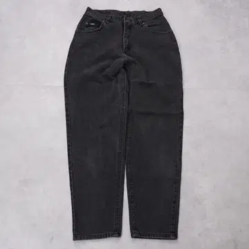 Lee W28 블랙 데님 하의 90년대 구제 의류 블랙 희귀 14877