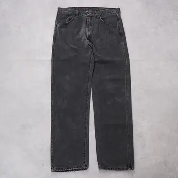 Rustler 러스틀러 W34 블랙 데님 하의 구제 의류 블랙 14878
