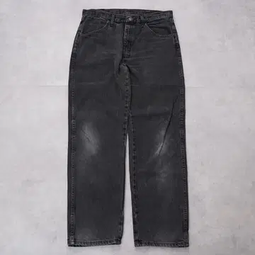 Rustler 러스틀러 W34 블랙 데님 하의 구제 의류 블랙 14880