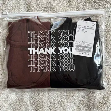 미사용 L'Appartement GOOD GRIEF TANK TOP 2점
