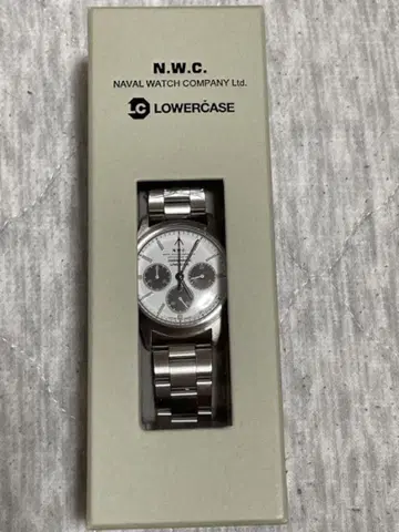 미사용 NAVAL WATCH BEAMS 별주 크로노그래프