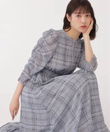 JILLbyJILLSTUART 가을 컬러 프린트 원피스