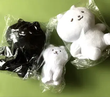 현상 당선품 고양이 봉제 인형 3체 세트