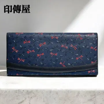 새상품급 인덴야 복을 불러오는 잠자리 패턴 장지갑