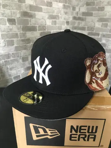MLB 명문 NY 양키스 NEWERA 아티스트 콜라보 캡 5/8
