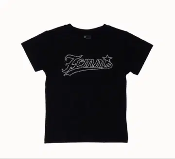 FCMM RHINE STONE S/S TEE / 큐빅 숏 슬리브