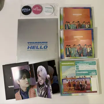 TREASURE 2023 HELLO TOUR CD 세트