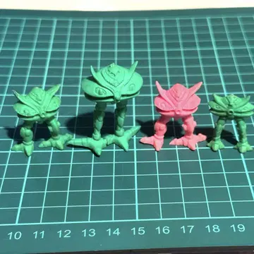 건담 SD 지우개 비그 자무 대소 4체 세트