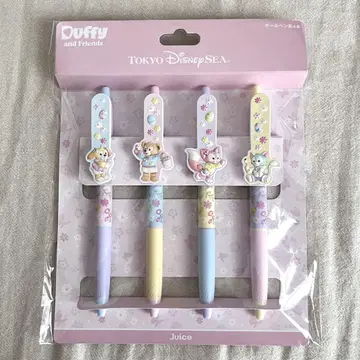 더피&프렌즈 컴파인드 스프링 볼펜 Disney